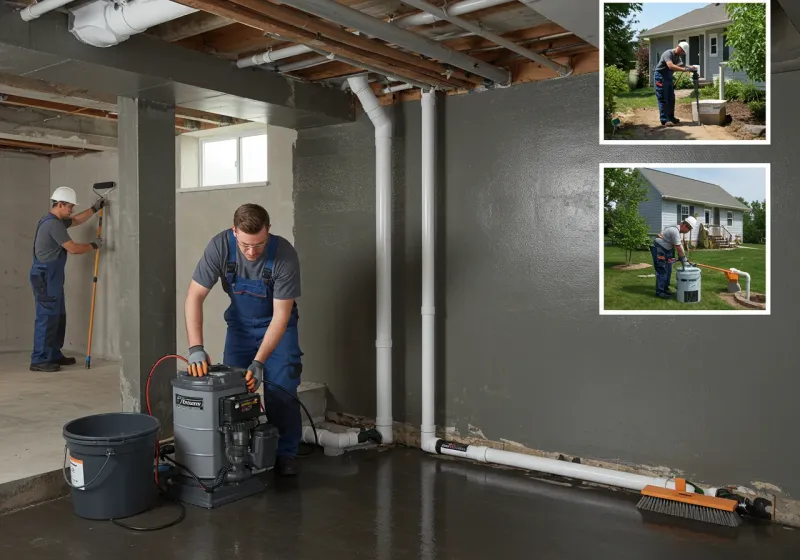Basement Waterproofing and Flood Prevention process in Germantown, OH